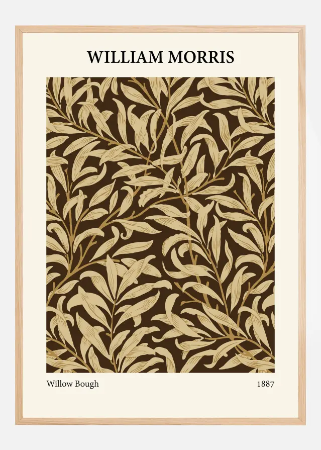 Bildverkstad William Morris - Willow Bough 4 Poster