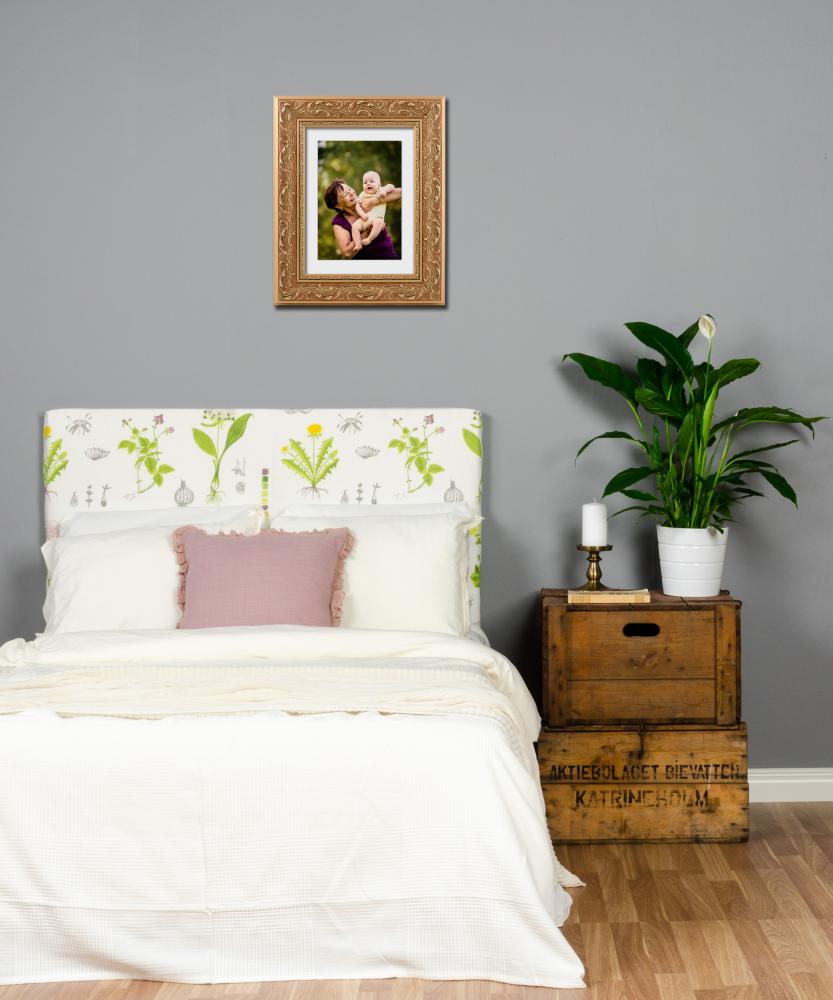 Ramverkstad Kader Gränna Goud/Koper - Formaat naar keuze