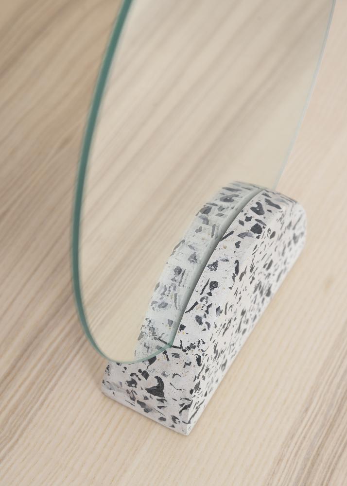 Hübsch Tafelspiegel Terrazzo ll Wit