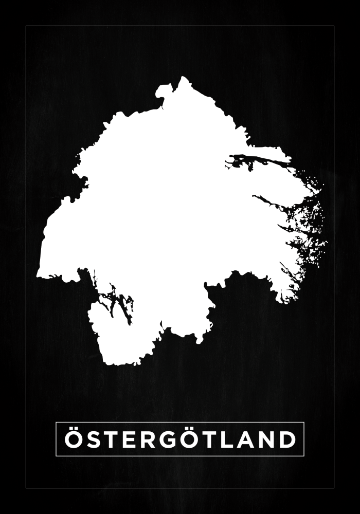 Bildverkstad Map - Östergötland - Black