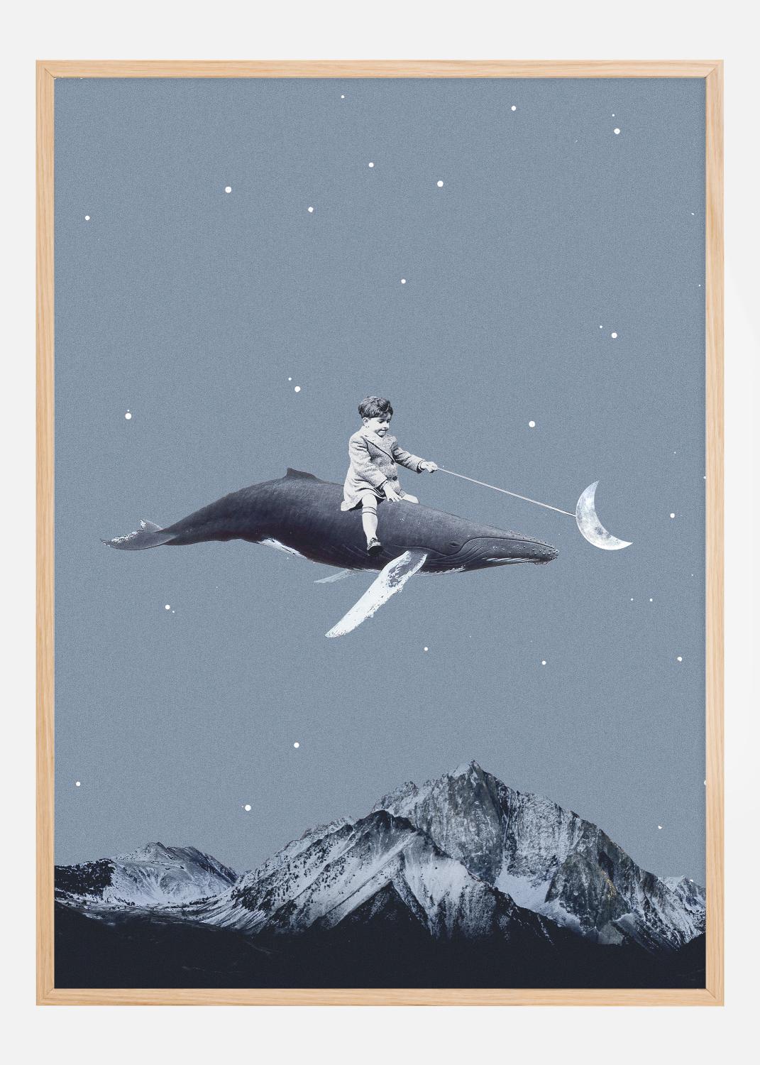Product Image for Aim for the moon Poster (30x40 cm)