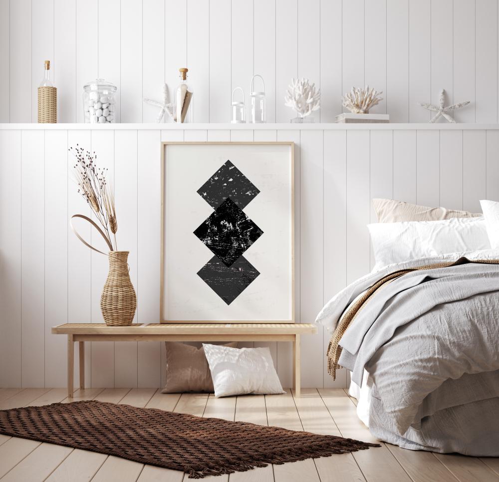 Bildverkstad Abstract Squares I Poster