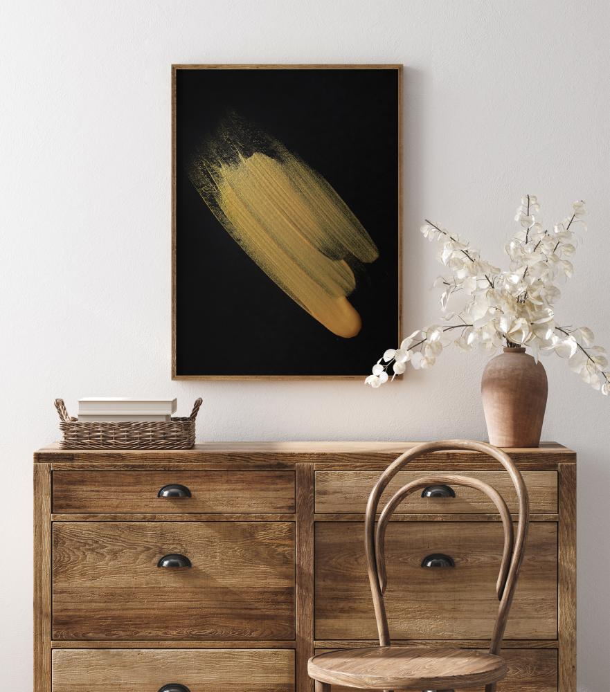 Bildverkstad Abstract Gold Poster