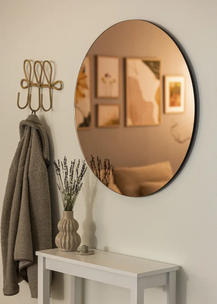 House Doctor Spiegel House Doctor Walls Roségoud 80 cm Ø