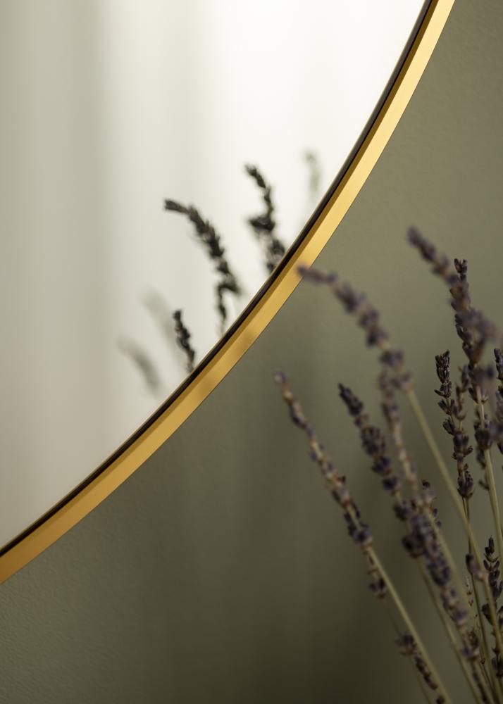 KAILA KAILA Round Mirror - Edge Gold 90 cm Ø