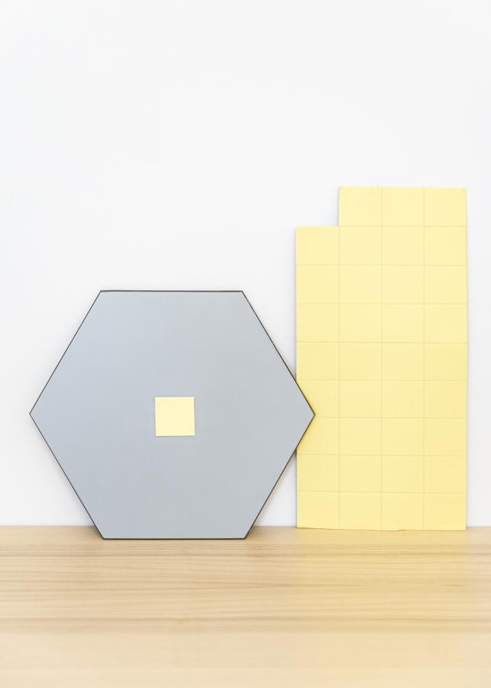 KAILA KAILA Spiegel Hexagon Rose Gold 18x21 cm - 5-pack