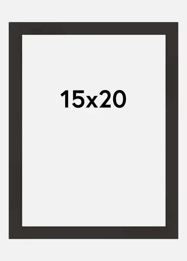 Walther Kader Liv Acrylglas Zwart 15x20 cm