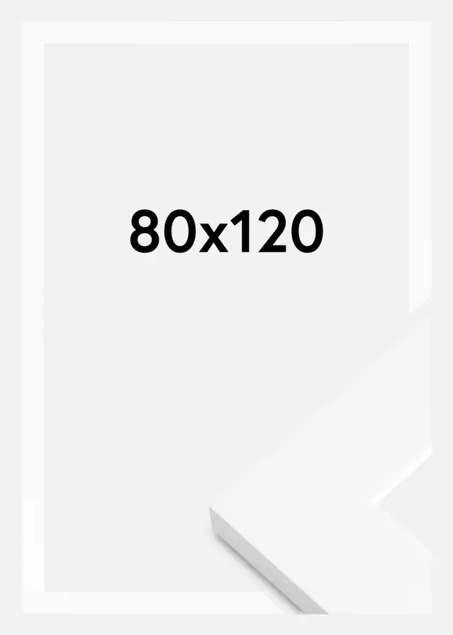 Galleri 1 Kader Härjedalen Acrylglas Wit 80x120 cm