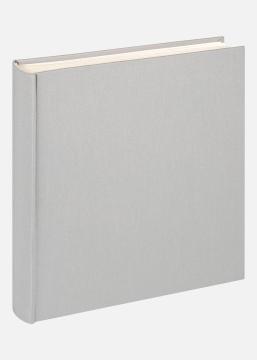 Walther Cloth Album Grijs - 28x29 cm (100 Witte zijden / 50 bladen)