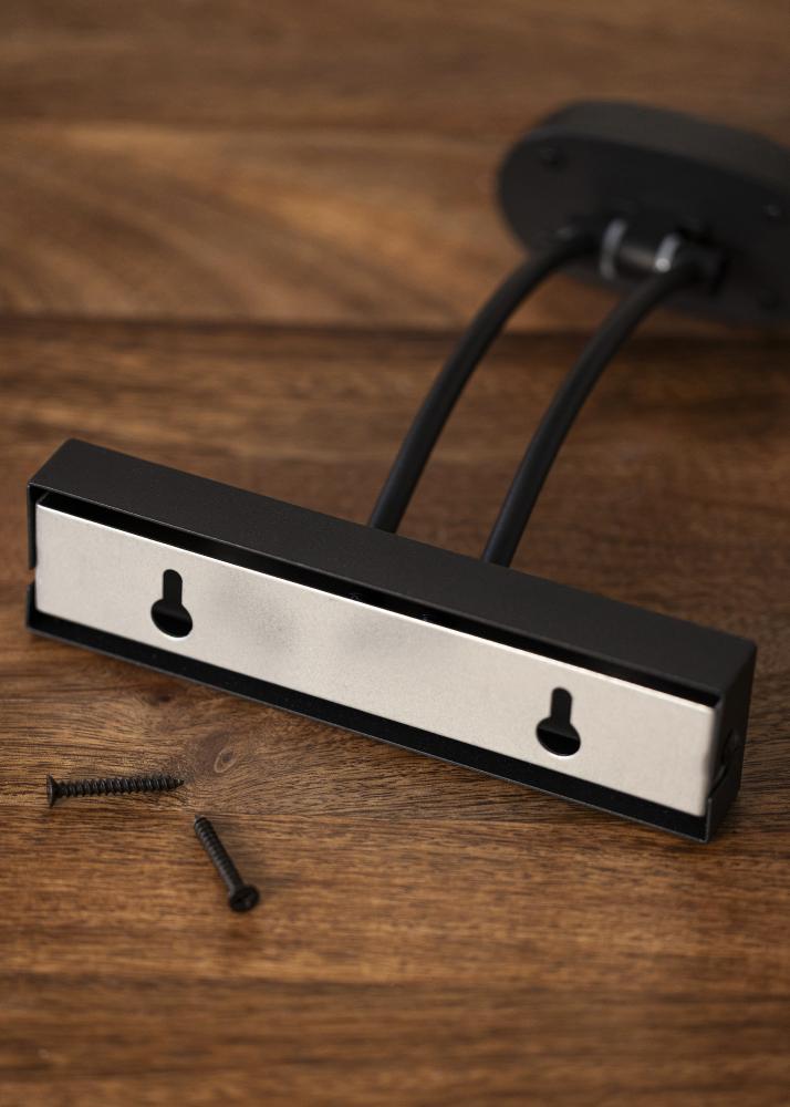 KAILA KAILA Glans Batterij-aangedreven Schilderijlamp 32 cm - Zwart