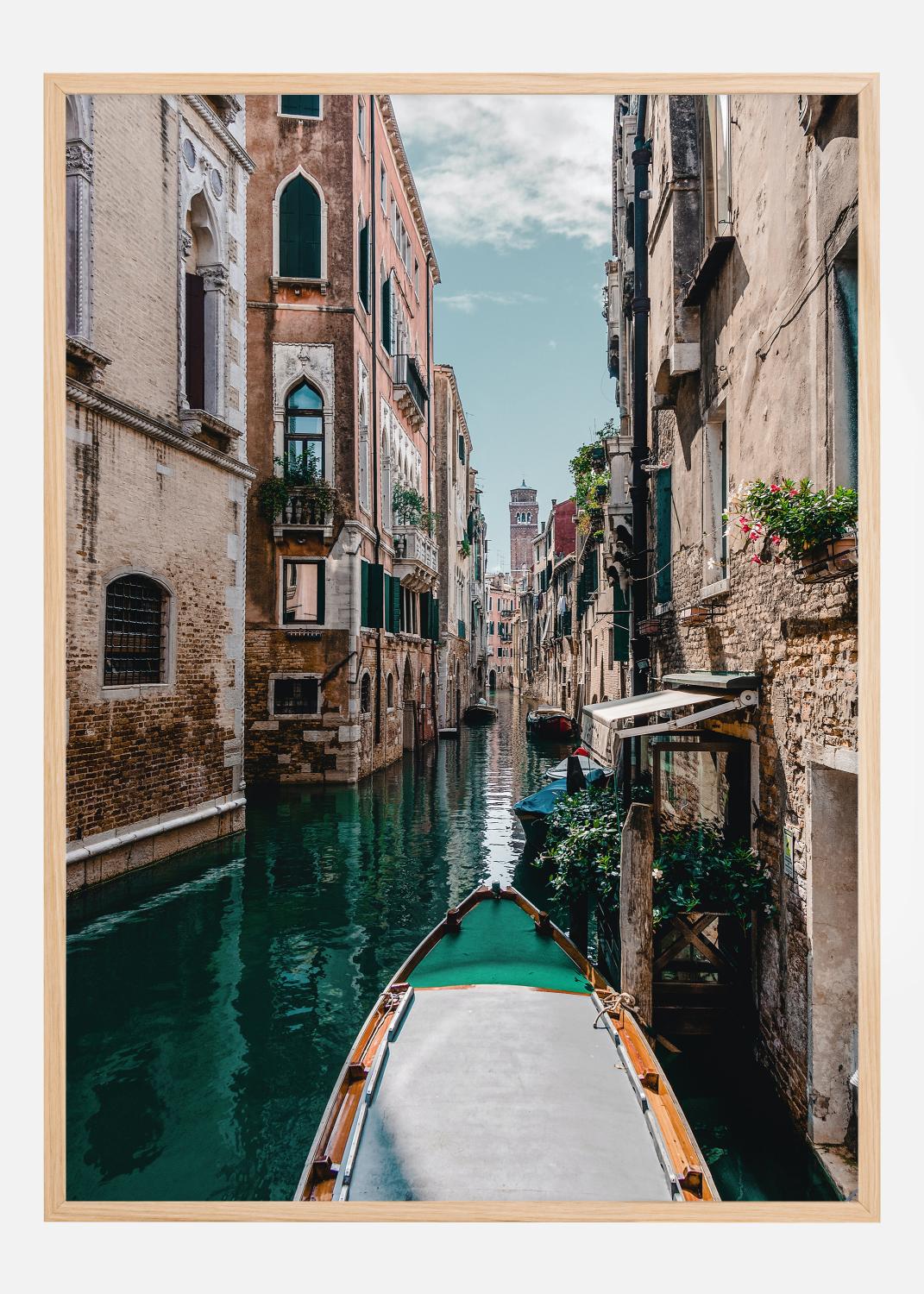 Product Image for Boat on the river Poster (30x40 cm)