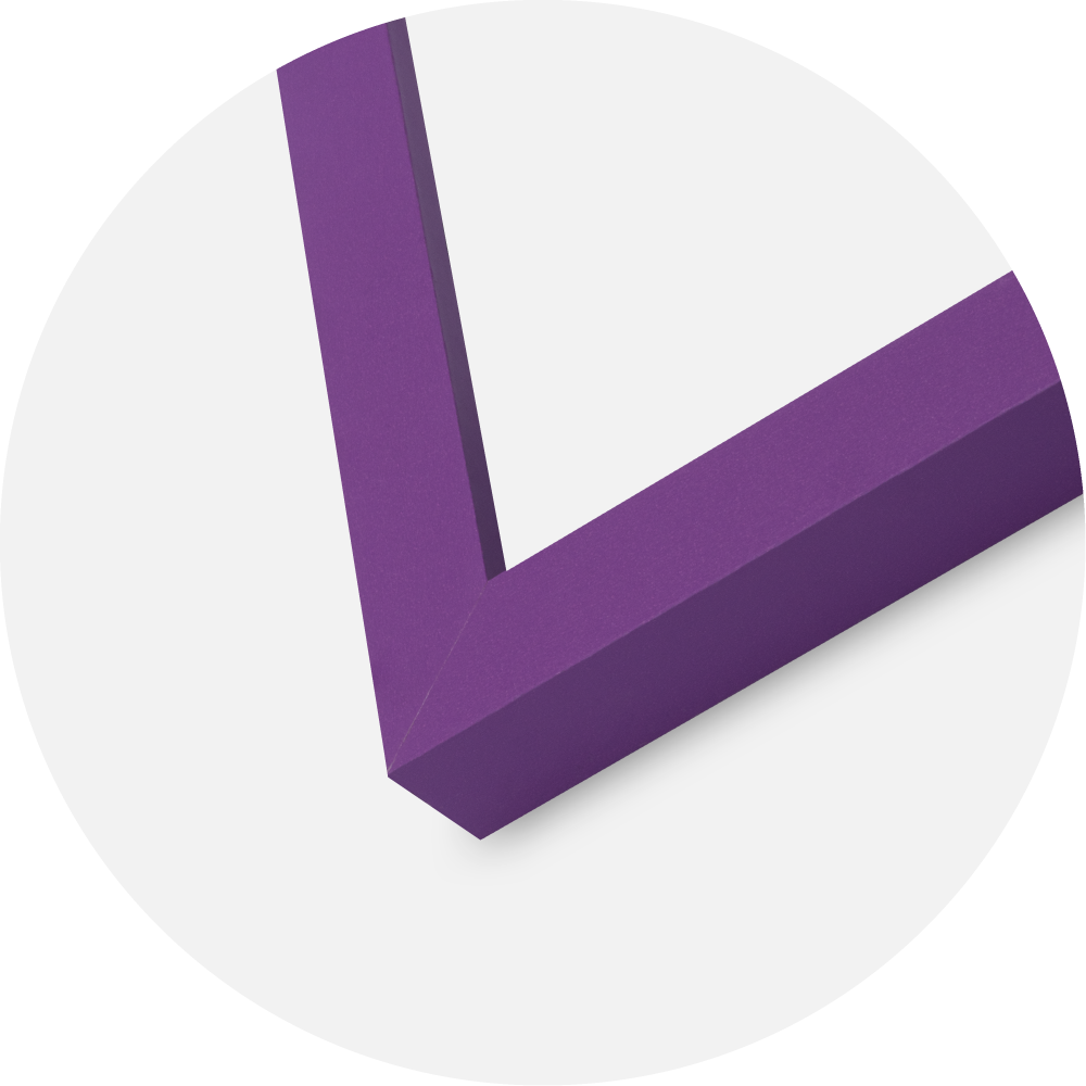 Jämtlands Ramfabrik Kader Selection Acrylglas Deep Lilac 40x40 cm