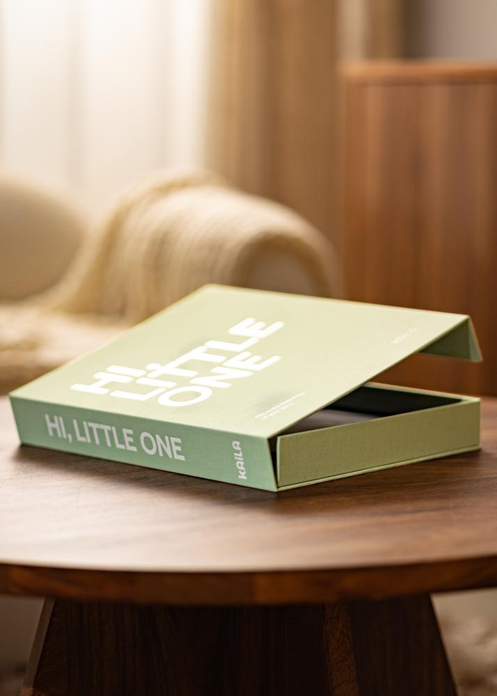 KAILA KAILA HI LITTLE ONE Mint - Coffee Table Photo Album (60 Zwarte zijden)