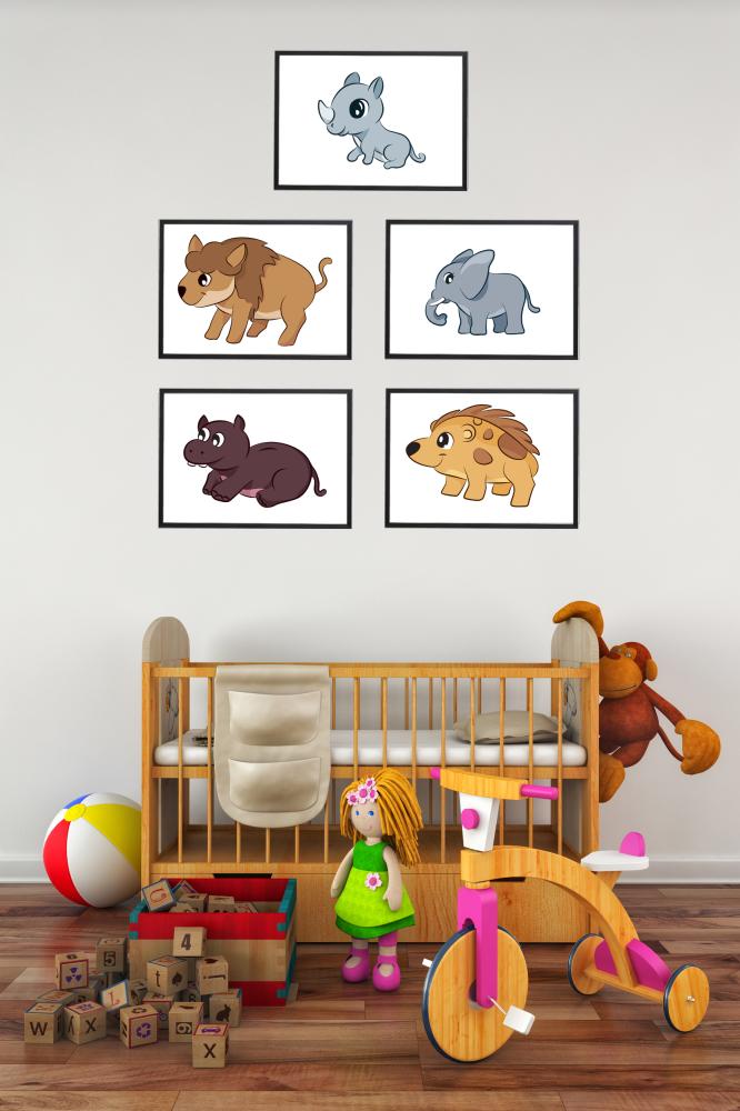 Bildverkstad Världens Djur Elefant I Poster