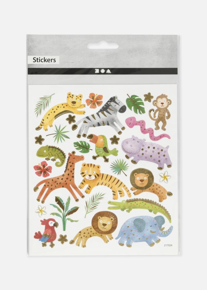 Creativ Company Stickers Wilde Dieren