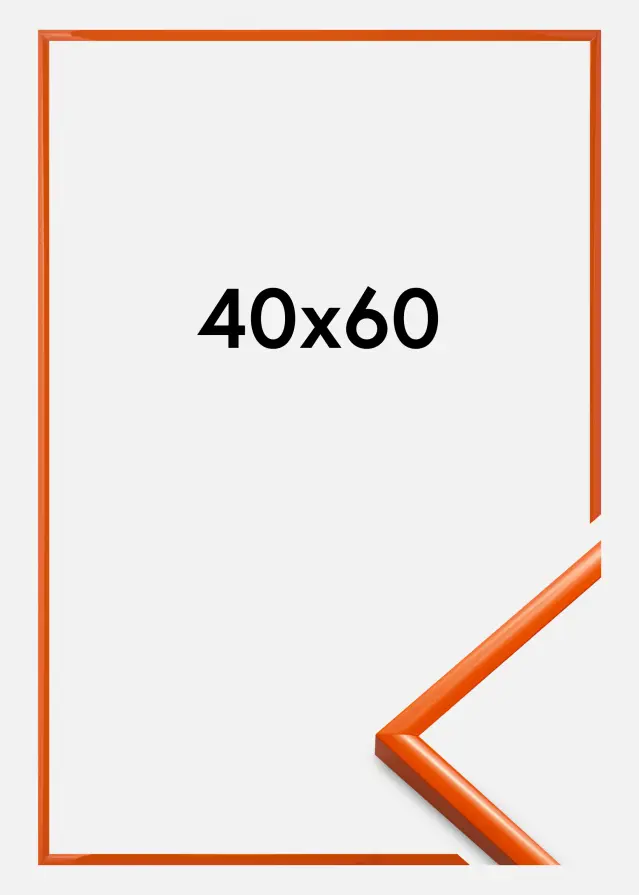 BGA Kader New Lifestyle Acrylglas Oranje 40x60 cm
