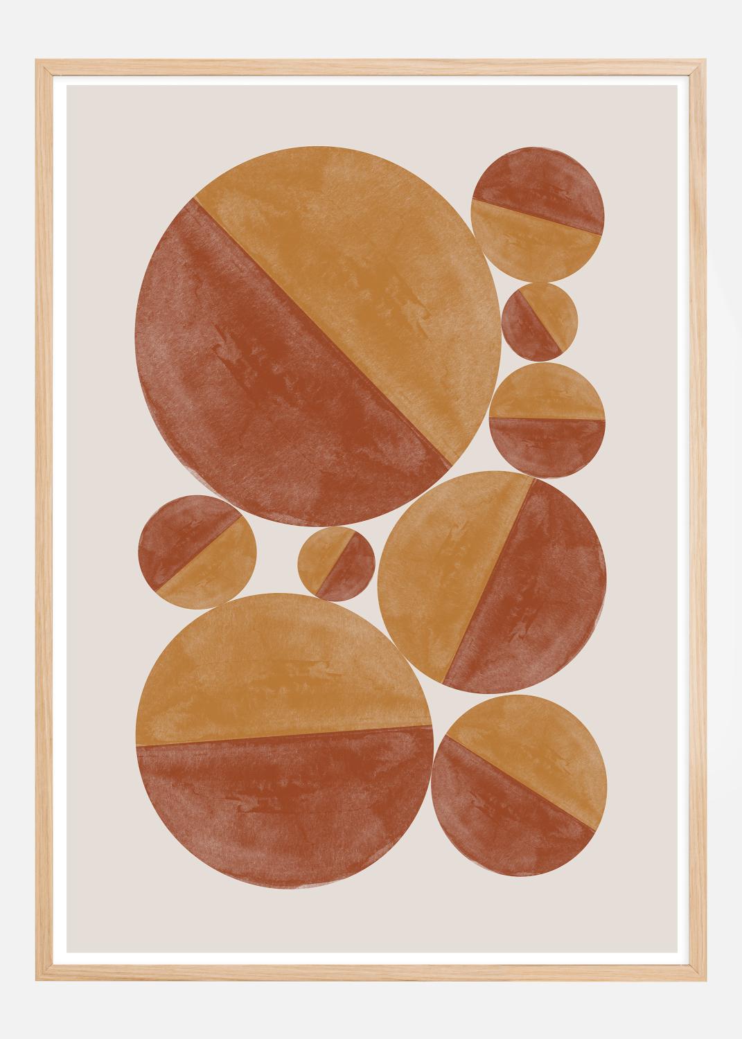 Product Image for Burnt Orange Bols Poster (30x40 cm)