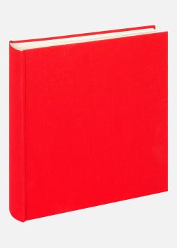 Walther Cloth Album Rood - 28x29 cm (100 Witte zijden / 50 bladen)