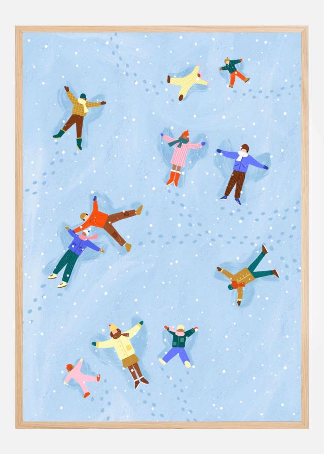 Bildverkstad Snow Angels Poster