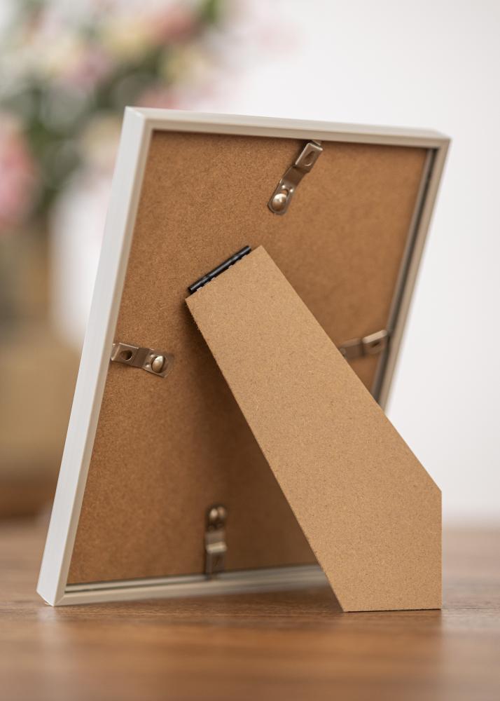 Ram med passepartou Fotokader New Lifestyle aarde grijs 13x18 cm - Passe-partout Wit 9x12 cm