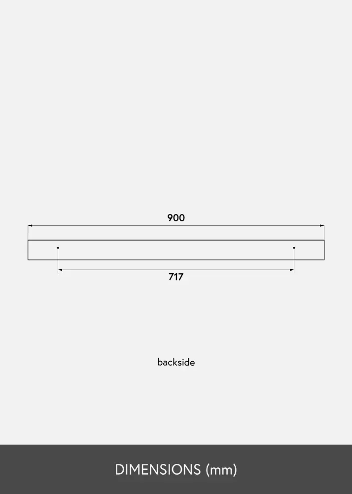 KAILA KAILA Fotoplank Bamboe 90 cm