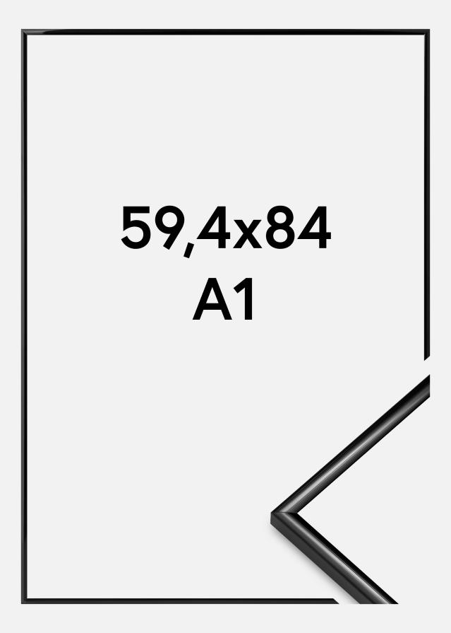 BGA Kader Scandi Acrylglas Zwart 59,4x84 cm (A1)