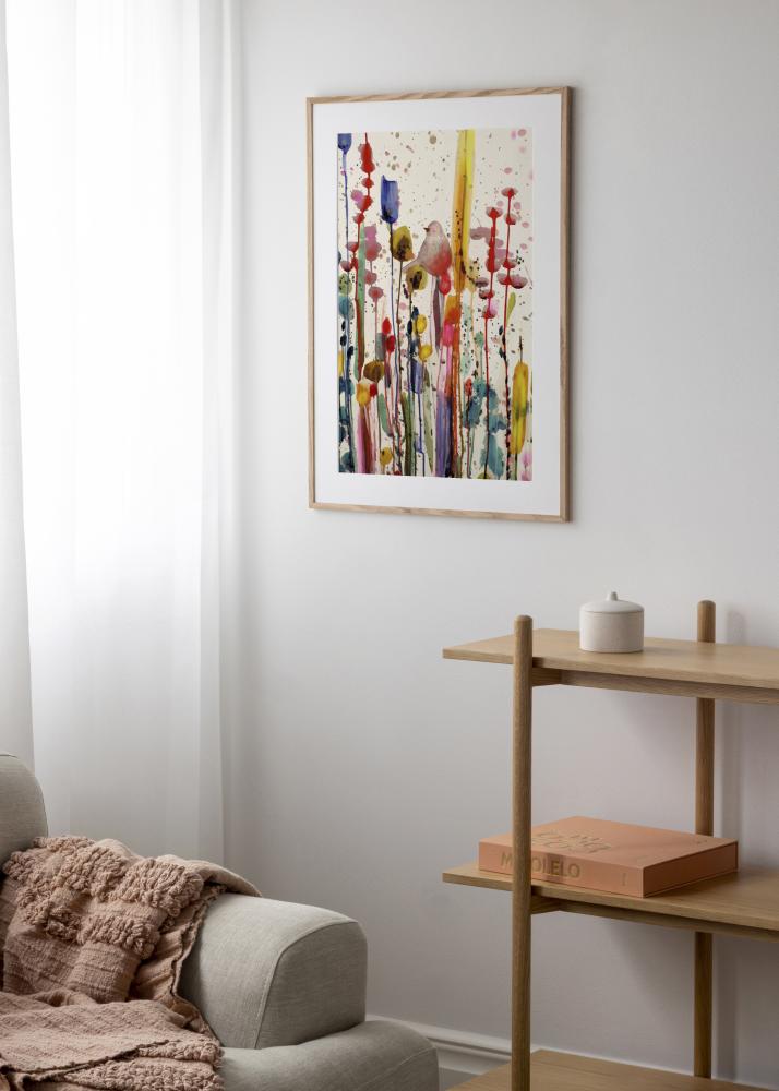 BGA Kader Smalle Eik Acrylglas 32x32 cm