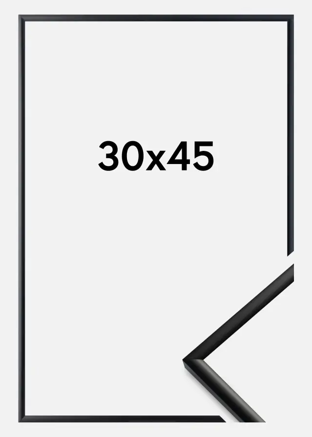 BGA Kader New Lifestyle Acrylglas Mat Zwart 30x45 cm