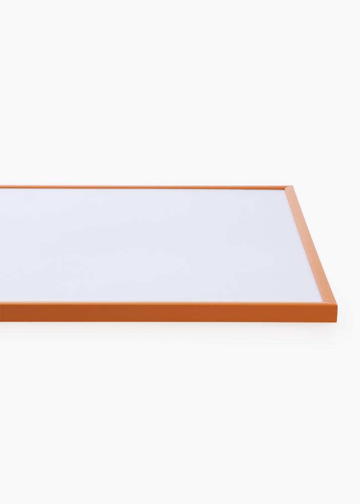 Ram med passepartou Kader New Lifestyle Licht Oranje 70x100 cm - Passe-partout Wit 62x93 cm