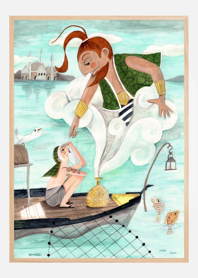 Bildverkstad The Fisherman and the Jinni Poster