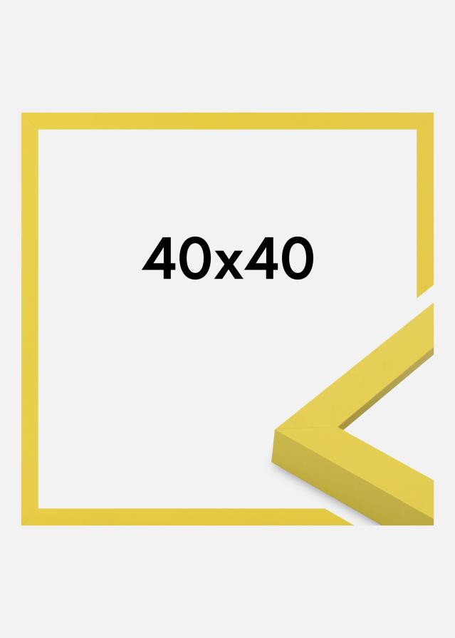 Jämtlands Ramfabrik Kader Selection Acrylglas Yellow 40x40 cm