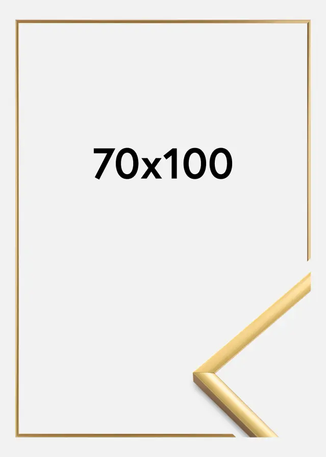 Walther Kader New Lifestyle Acrylglas Shiny Gold 70x100 cm