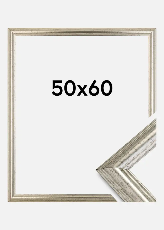 Galleri 1 Kader Västkusten Acrylglas Zilver 50x60 cm