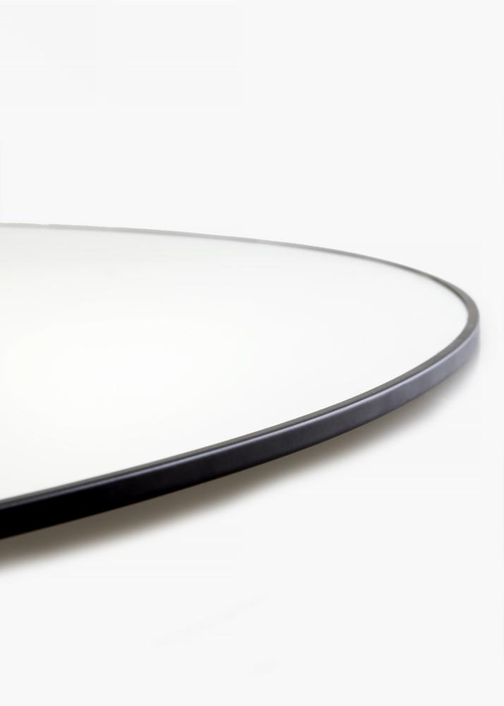 KAILA KAILA Round Mirror - Thin Black 70 cm Ø