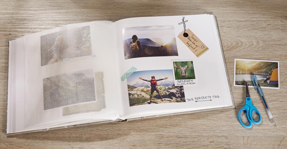 Walther Cosenza Album Bruin - 30x30 cm (60 Witte zijden / 30 bladen)