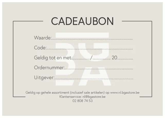  Cadeaubon - € 25