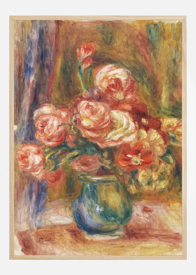 Bildverkstad Panited Rose Bouquet Poster