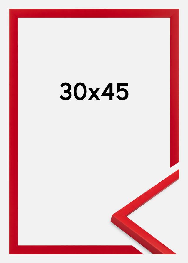 Jämtlands Ramfabrik Kader Kent Acrylglas Rood 30x45 cm