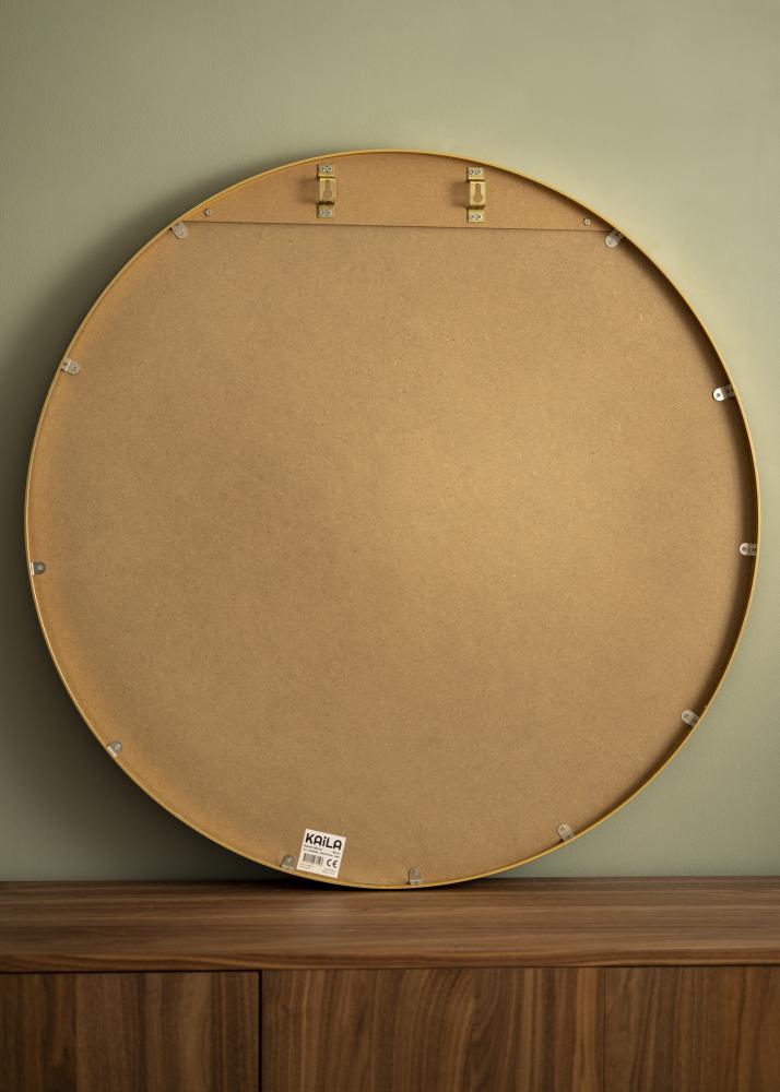 KAILA KAILA Round Mirror - Edge Gold 90 cm Ø