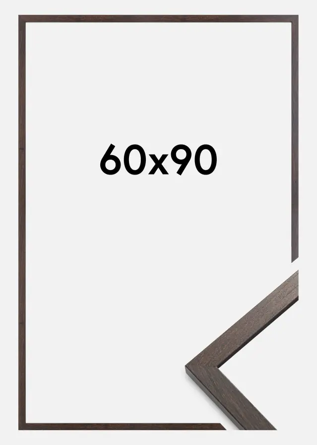 Artlink Kader Trendy Acrylglas Walnoot 60x90 cm