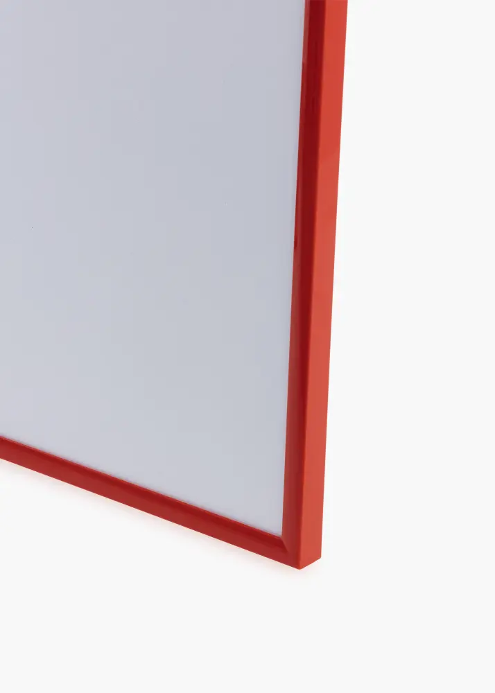 Ram med passepartou Kader New Lifestyle Lichtrood 30x40 cm - Passe-partout Wit 18x27 cm