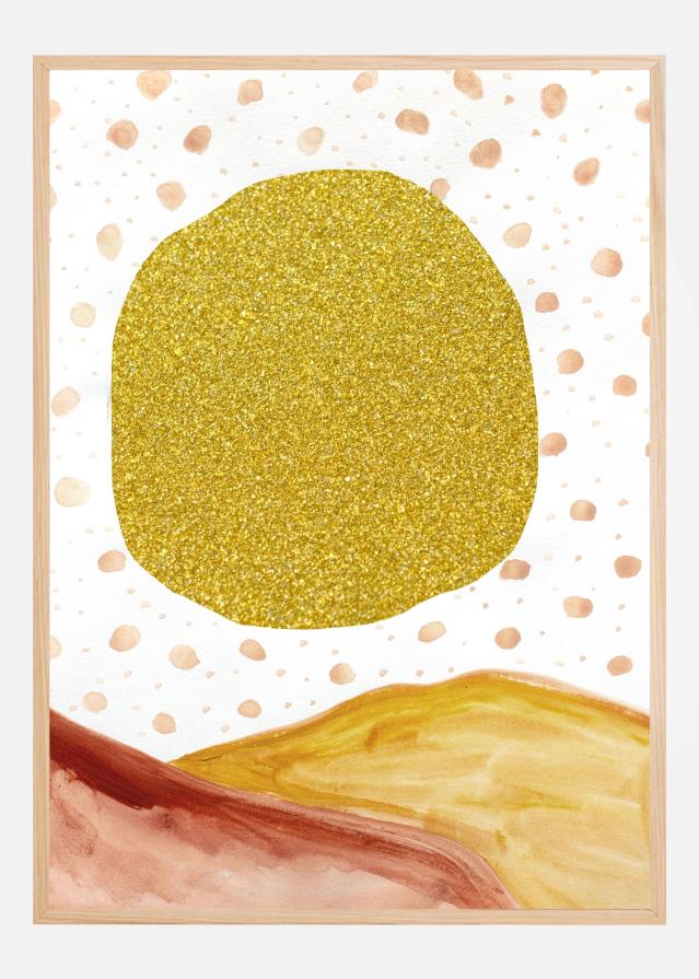 Bildverkstad Glitter Sun Poster