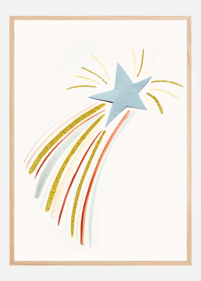 Bildverkstad Shooting Star Poster