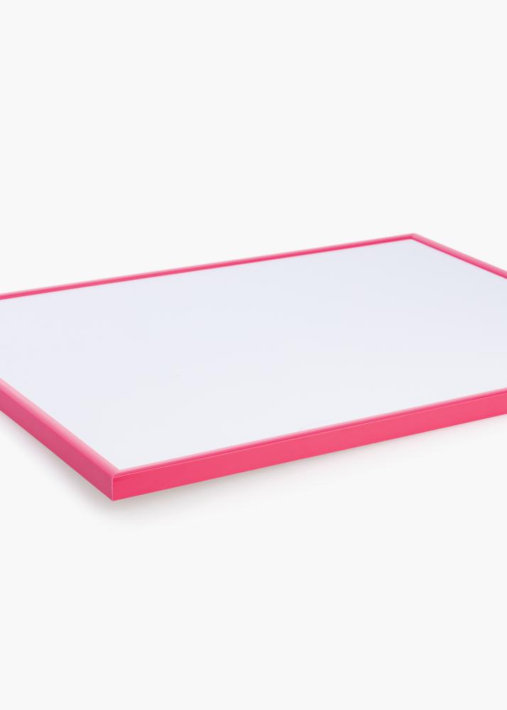 Ram med passepartou Kader New Lifestyle Hot Pink 70x100 cm - Passe-partout Wit 62x93 cm