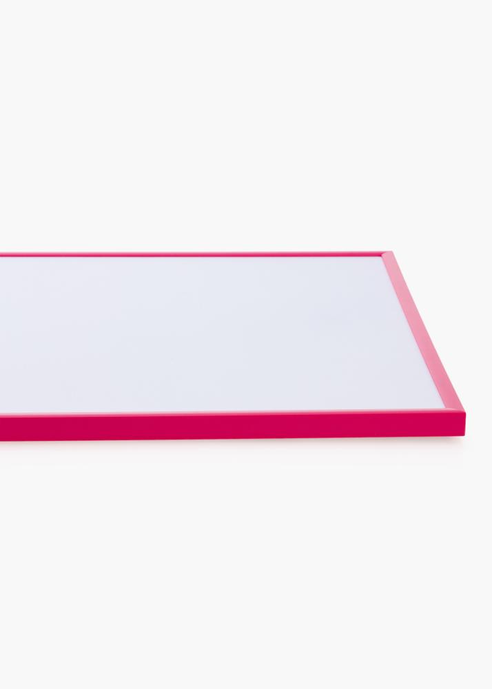 Ram med passepartou Kader New Lifestyle Hot Pink 70x100 cm - Passe-partout Wit 62x93 cm