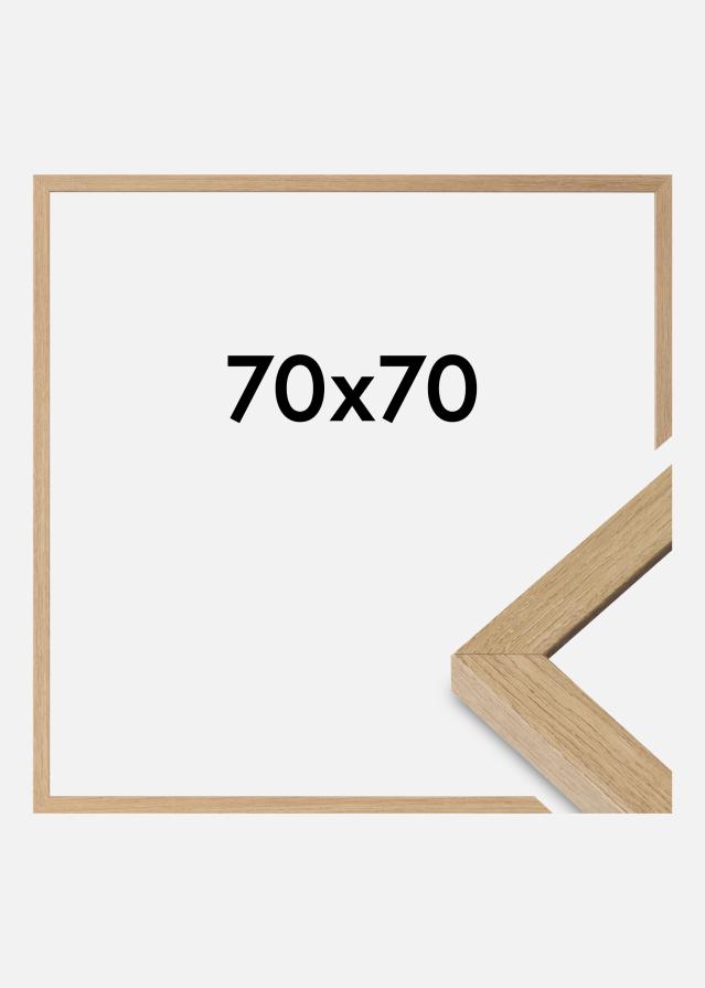 Mavanti Kader Hermes Acrylglas Natural Oak 70x70 cm