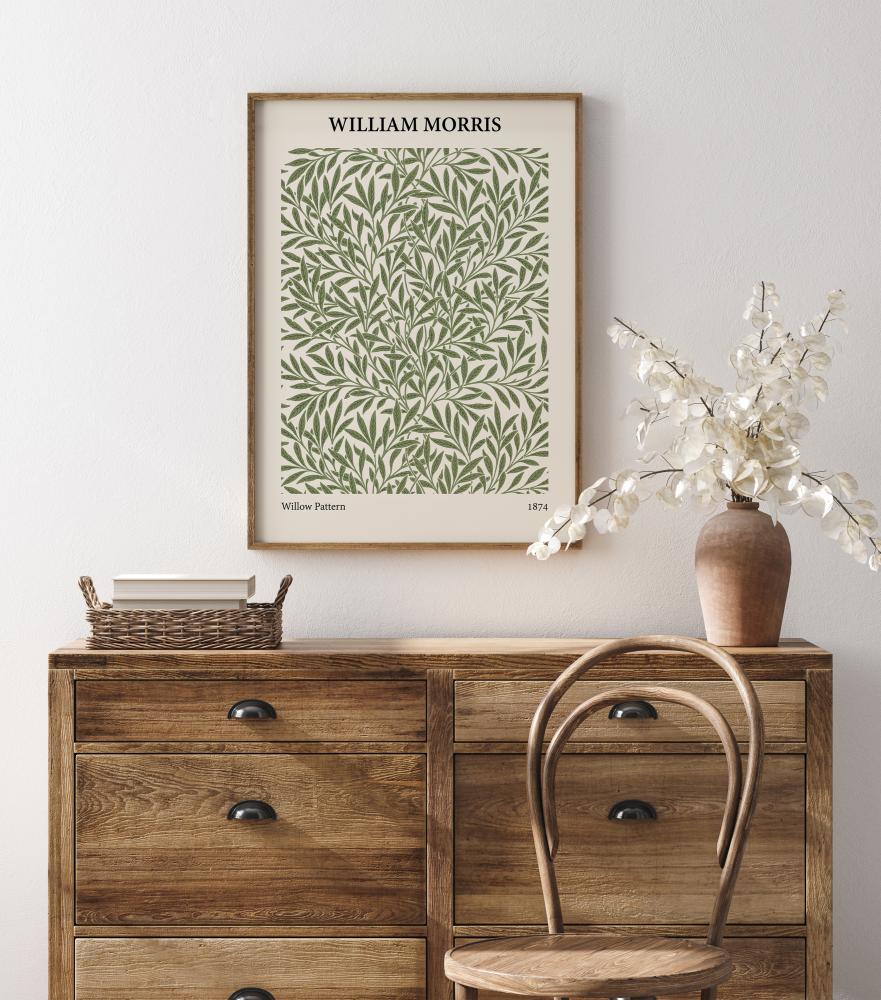 Bildverkstad William Morris - Willow Pattern Poster