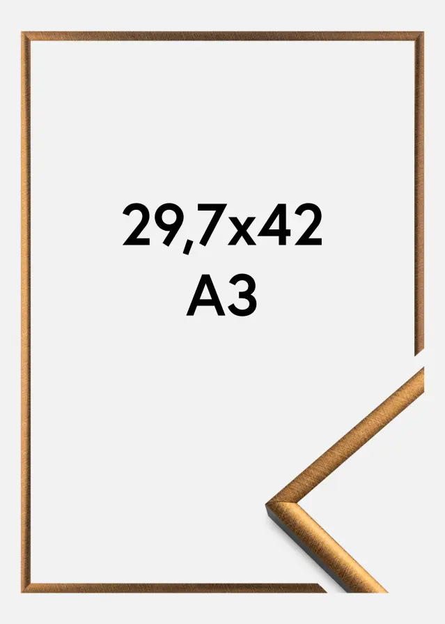 BGA Kader New Lifestyle Acrylglas Brons 29,7x42 cm (A3)