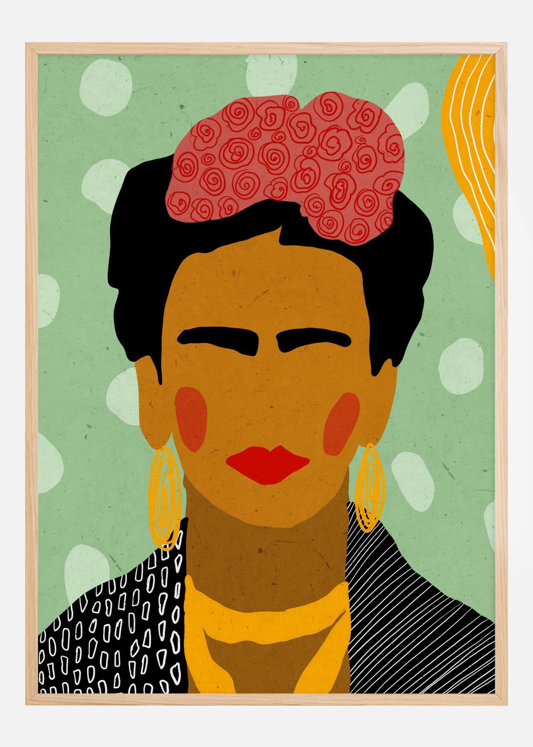 Product Image for Frida Kahlo - A Girl Without Eyes Poster (21x29.7 cm (A4))