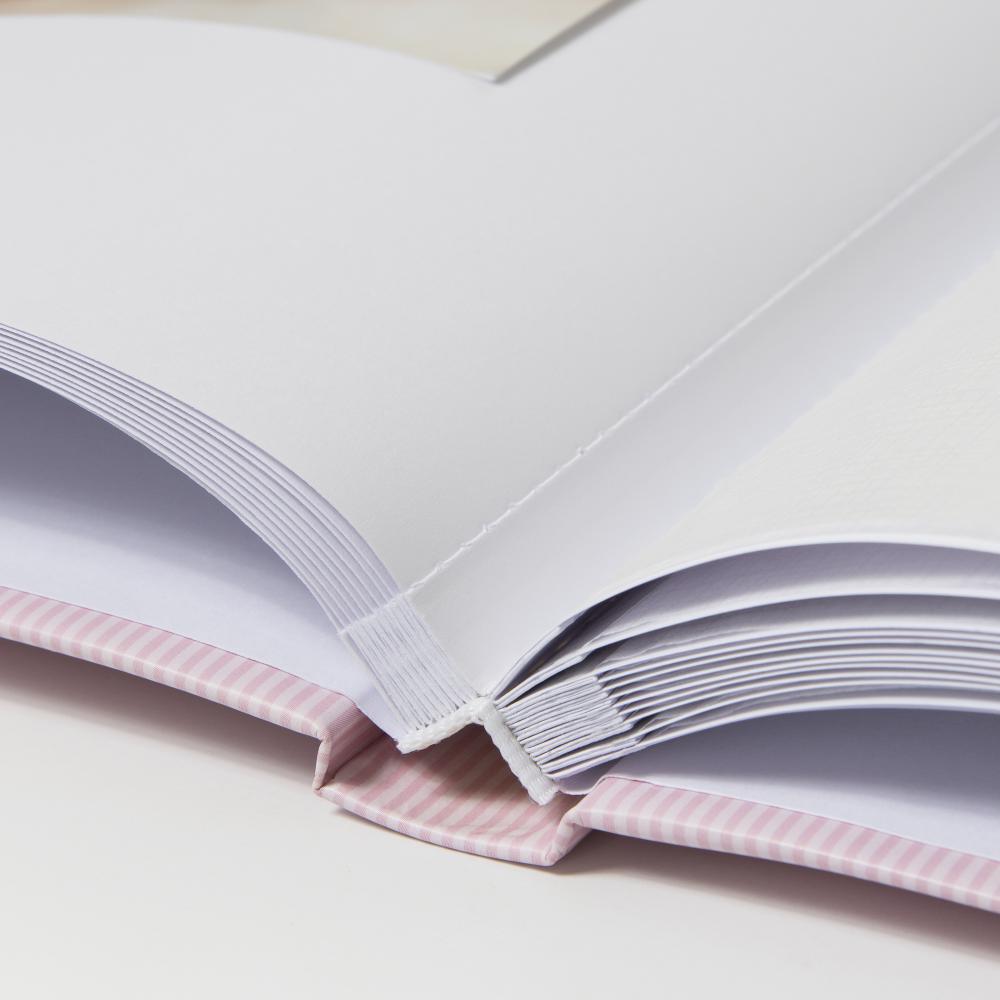 ZEP Babyalbum Alison Roze 24x24 cm (40 Witte zijden / 20 Bladen)